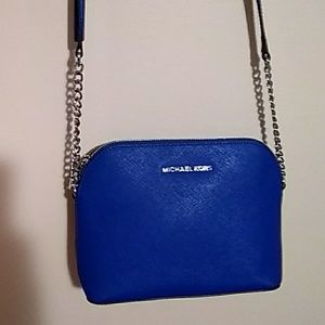 Small Michael Kors Blue Crossbody
